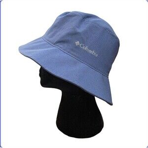 Columbia Omni-Shade Sun Bucket Beach Hat Cap Blue Size S/M Breathable Dri Wick